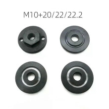M10 Gewinde Ersatz Winkel Grinder Innen Außen Flansch Mutter Set Werkzeug 20/22/222mm Kreissäge Klinge