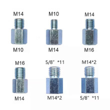 M10 to M14 to M16 to 5/8 Angle Grinder Thread Adapter Polisher Interface Connector Converter Screw Diamond