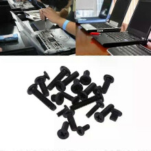 M14 M2 M25 M3 Laptopschroef met platte kop en zwarte zinken schijf Computeraccessoires voor reparatie