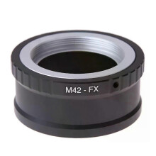 M42-FX M42-lens voor Fujifilm X-vatting Fuji X-Pro1 X-M1 X-E1 X-E2-adapterring M42-FX M42-lens