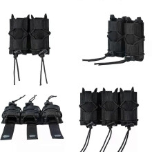 Molle Pistol Mag Pouch Caricatore bifilare/trifilare per calibri 9 mm/40 45acp Glock S&W M&P Sig 226/229