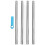 Mop Broom Handle with Threaded End Clean Extension Pole Stick Replacement Household Metal 1