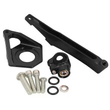 Motorcykel Styrstabilisator dämpare monteringsfästesats för YAMAHA YZF-R6 YZF600 2003 2004 2005 Svart