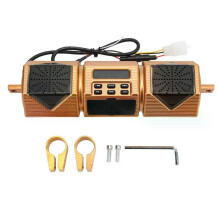 Universele stereoluidspreker voor motorfietsen, Bluetooth-versterker, Bluetooth-compatibele V21- en