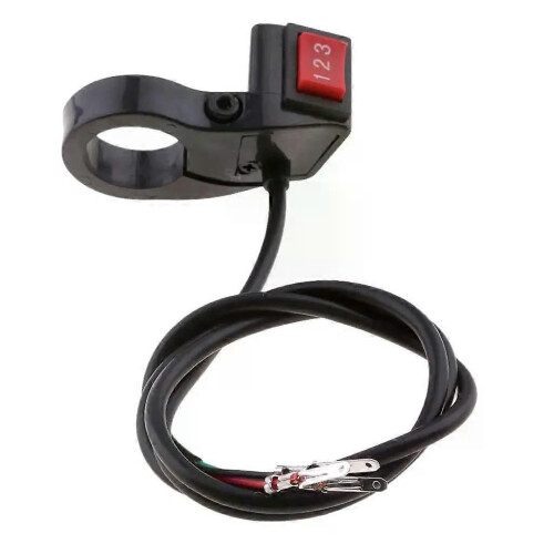 Motorcycle ATV E-bike Scooter Bike Handlebar Switch Electric 3 Speed Module Switch 22mm Diameter