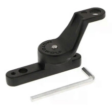 Supporto per staffa di estensione girevole per specchietto retrovisore per moto Motowolf