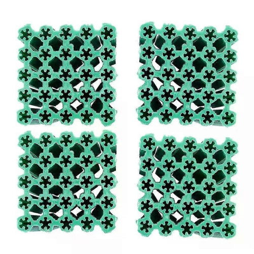 Mounting screws green 6 mm non-slip plastic dowel 100 pieces 2