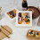 Scatole per biscotti multi-pezzo con finestra, scatole per dolcetti bianche, scatole per torte, scatole 4