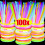 Multicolor Fluorescence Sticks Party Glowing Stick Bright Colorful Light Bright Bendable Glow Bracelet 1