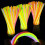 Multicolor Fluorescence Sticks Party Glowing Stick Bright Colorful Light Bright Bendable Glow Bracelet 3