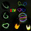 Multicolor Fluorescence Sticks Party Glowing Stick Bright Colorful Light Bright Bendable Glow Bracelet 5
