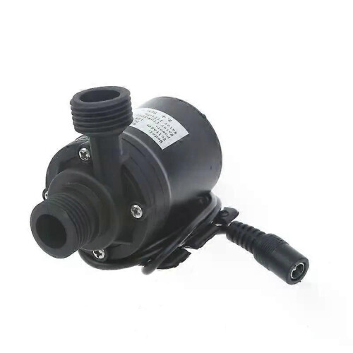 Multifunktionsgängad vattenpump DC 12V Micro borstlös motor Vattenpumpar Mini dränkbar vattenpump
