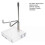 Multifunctional Crystals Display Stand Adjustable Metal Display Rack With Clear Acrylic Base For Collections 5