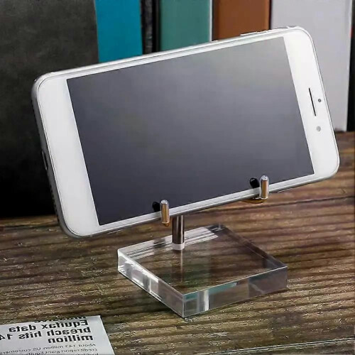 Multifunctional Crystals Display Stand Adjustable Metal Display Rack With Clear Acrylic Base For Collections 2