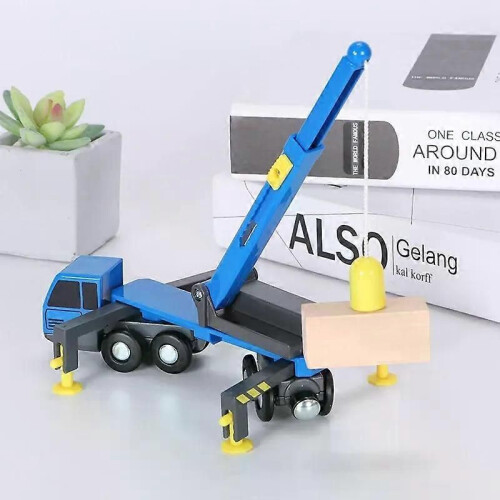 Ensemble de jouets de train multifonctionnels, accessoires, mini-grue, camion, véhicules, jouets pour 2