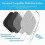 Muscle Stimulator Replacement Self Adhesive EMS Electrode Pads Massage Physiotherapy Patch For Tens 3