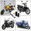 Motorcycle Heated Grips Handlebars USB Adjustable Insulated Handlebars Electric Scooter Bicycle Warming 2