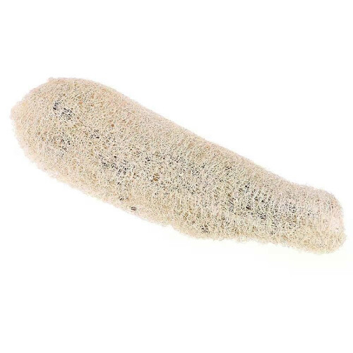 Exfoliante corporal de lufa natural sin procesar, antibacteriano y de baño 1