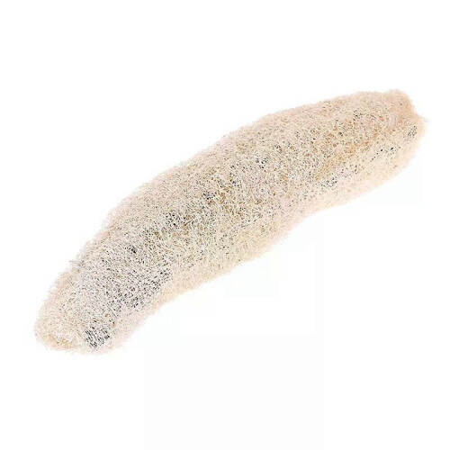 Exfoliante corporal de lufa natural sin procesar, antibacteriano y de baño