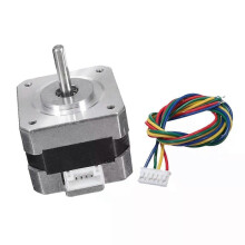Nema 17 bipolaire stappenmotor 28 Ncm 04A 12V 4-draads voor CNC/3D-printer