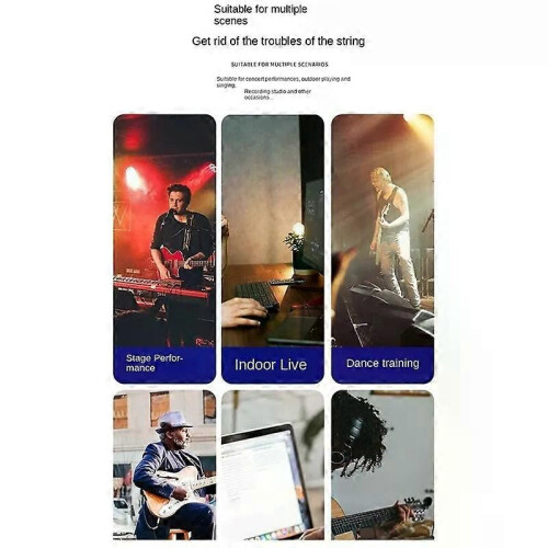 New 24G XLR Adapter System Wireless Microphone Transmitter Receiver Suitable For Dynamic Microphone 1