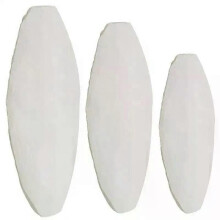Nytt 10 st/set Fåglar Cuttlebone Papegoja Chewing Cuttle Bone för skarpa näbbar Cuttlebone för parakiter