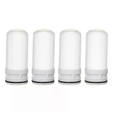 Lot de 4 cartouches de filtre à eau de rechange en céramique pour robinet, cadeau durable pour la cuisine