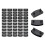 New 50pcs Plastic Bed Slat End Cap Holders Sofa Bed Slat Sides Centre Cap Replacement 55mm Holding Securing 2