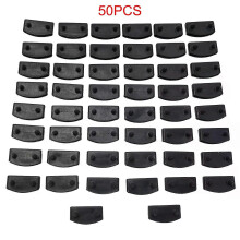 50 tapas de plástico para los extremos de las láminas de la cama, reemplazo de tapa central de 55 mm