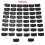 New 50pcs Plastic Bed Slat End Cap Holders Sofa Bed Slat Sides Centre Cap Replacement 55mm Holding Securing 1