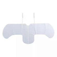 Vlies Neuro Muskel Akupunktur Muskelstimulator Massagegerät TENS Pads Hals weiße Nadel 2 mm Stecker