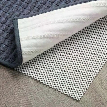 Non Slip Rug Pad PVC Carpet Sheet Anti-skid Met Hardwood Floors Supper Grip Thick Padding Adds Cushion