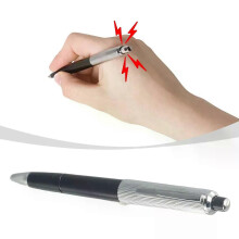 Nyhet Electric Shock Pen Tillbehör Fake Fun Gag Joke LR41 Batteri Prank Ersättningsreservdelar