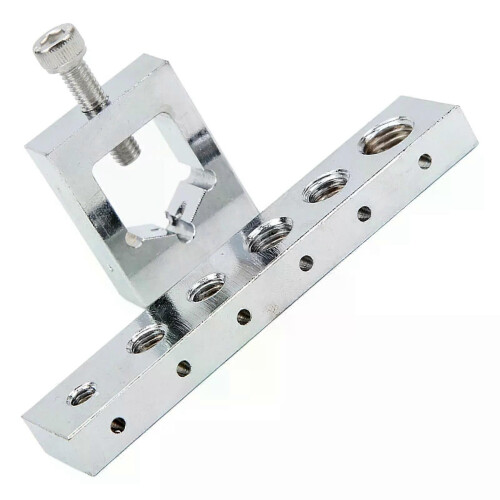 Mutterborr Jig Kit Mutter Drill Jig VS559 Metall Hög hårdhet Exakt säkerhetstrådsborrset för säker låsning 1