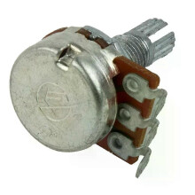 Nieuwe gitaarpotentiometer 18 mm potmeters audiotoon volume schakelaar controle aslengte A250 B250 A500