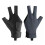 Open Finger Billiard Gloves Breathable Polyester Snooker Pool Gloves Adjustable Sticker Smooth Soft 1