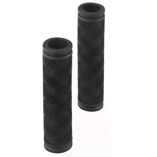 New Soft Rubber Handlebar Grips Double Pass Water Pattern 222*117mm Bicycle Shockproof MTB Mountain 2