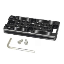 NIEUWE schakelplaat Camera Cheese Easy Plate voor DSLR-camera kooi rig uitbreidingsmontage met schroeven