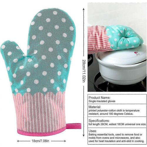 Guantes de horno resistentes al calor para cocina. 1