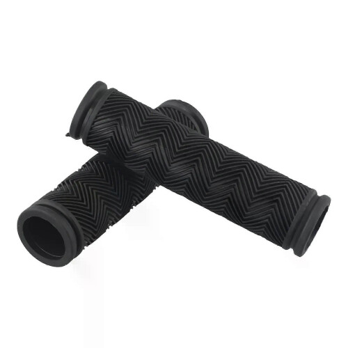 New Soft Rubber Handlebar Grips Double Pass Water Pattern 222*117mm Bicycle Shockproof MTB Mountain