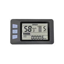 Pantalla LCD P3H para panel de instrumentos de 24 V, 36 V, 48 V y 60 V para scooter eléctrico (5 pines)