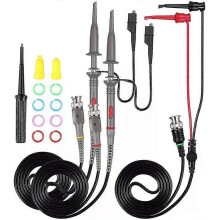 P6100 100 MHz oscilloscoop clip probes met BNC naar testkabel kit