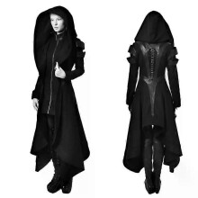 Nouveau XXXXXL XXXXL Femmes vintage Steampunk Victorien Gothique Manteau Veste Dentelle Bordure Bandage