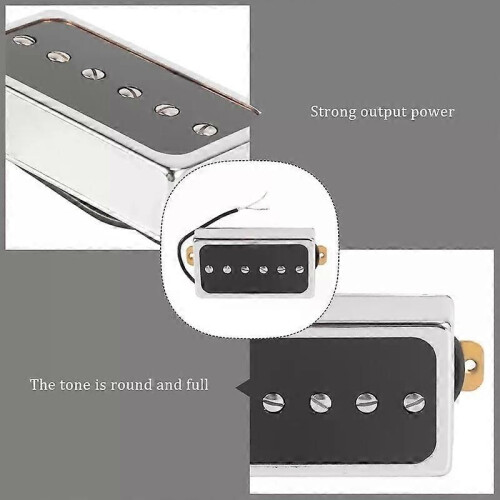 P90 elgitarr pickup Humbucker storlek Single coil pickup gitarr delar och tillbehör 1