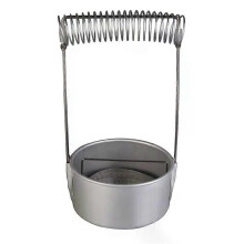 Pinselreiniger mit Sieb und Halter, Feder-Ölgemälde-Stift, Pinselwascher, tragbar, abnehmbarer Filter