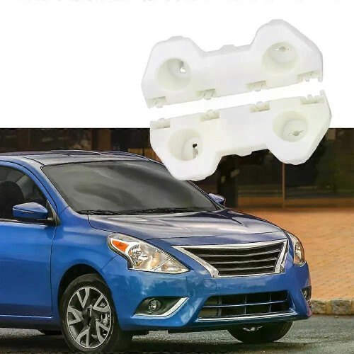 Pair Left Right Front Bumper Bracket Mount Support for Nissan Versa 2012 2013 2014 2015 622253BA0A