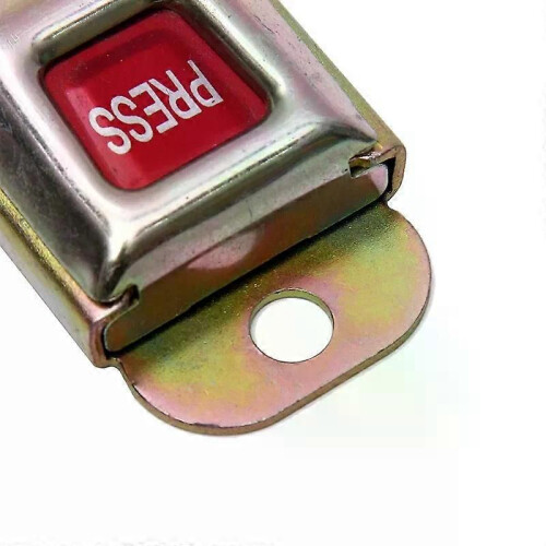 Partol Universal Car Seat Belt Clip Extender Safety Security Belt Lock Buckle Plug Thick Insert Socket 1