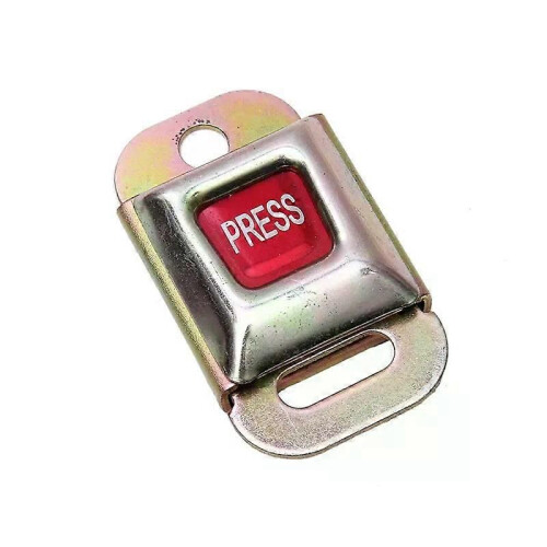 Partol Universal Car Seat Belt Clip Extender Safety Security Belt Lock Buckle Plug Thick Insert Socket 2