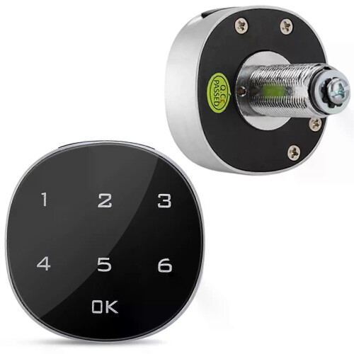 Password Safe Lock Touch Screen Digital Electronic Password Coded Lock for Cabinet Mailbox File Sauna 1
