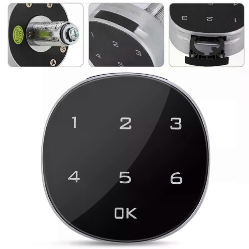 Password Safe Lock Touch Screen Digital Electronic Password Coded Lock for Cabinet Mailbox File Sauna 2